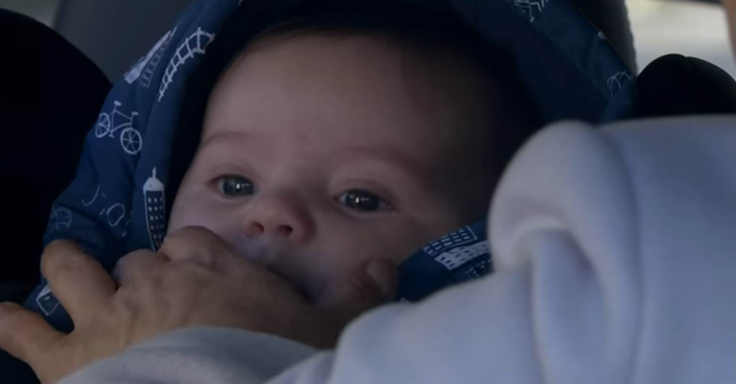 Emmerdale's Isaac as a baby 