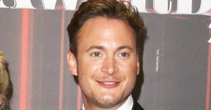 Gary Lucy smiling at the Soap Awards 2019