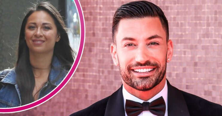 Strictly stars Katya Jones and Giovanni Pernice smiling