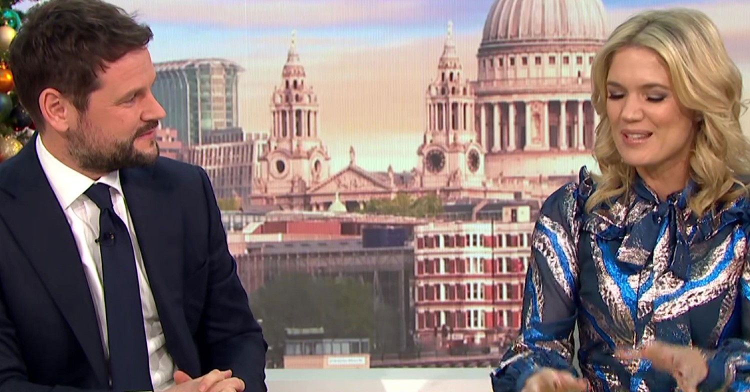 Gordon Smart and Charlotte Hawkins on GMB