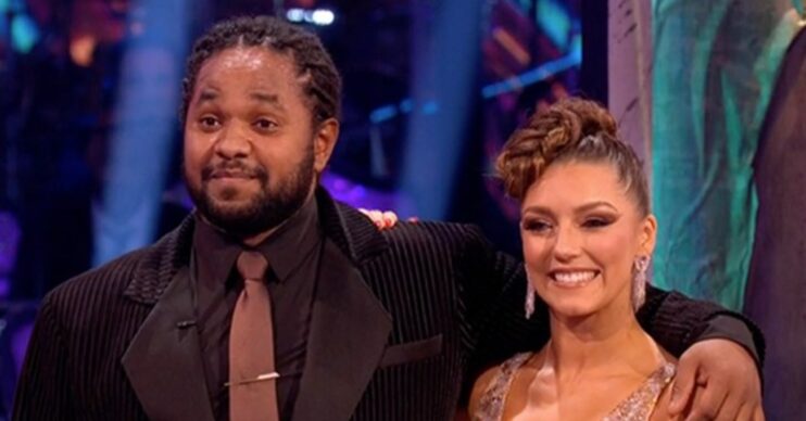 Hamza Yassin and Jowita Przystał on Strictly
