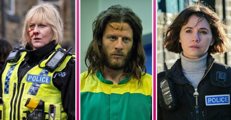 Sarah Lancashire, James Norton and Charlie Murphy in Happy Valley