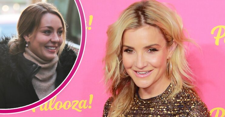 Strictly stars Amy Dowden and Helen Skelton smiling at events