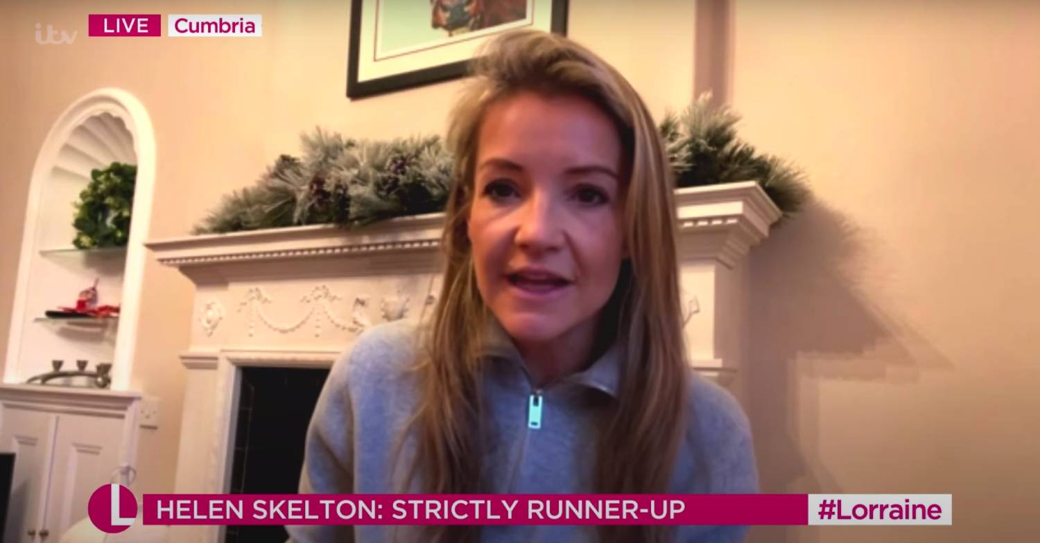 Helen Skelton reflects on her Strictly stint on Lorraine today