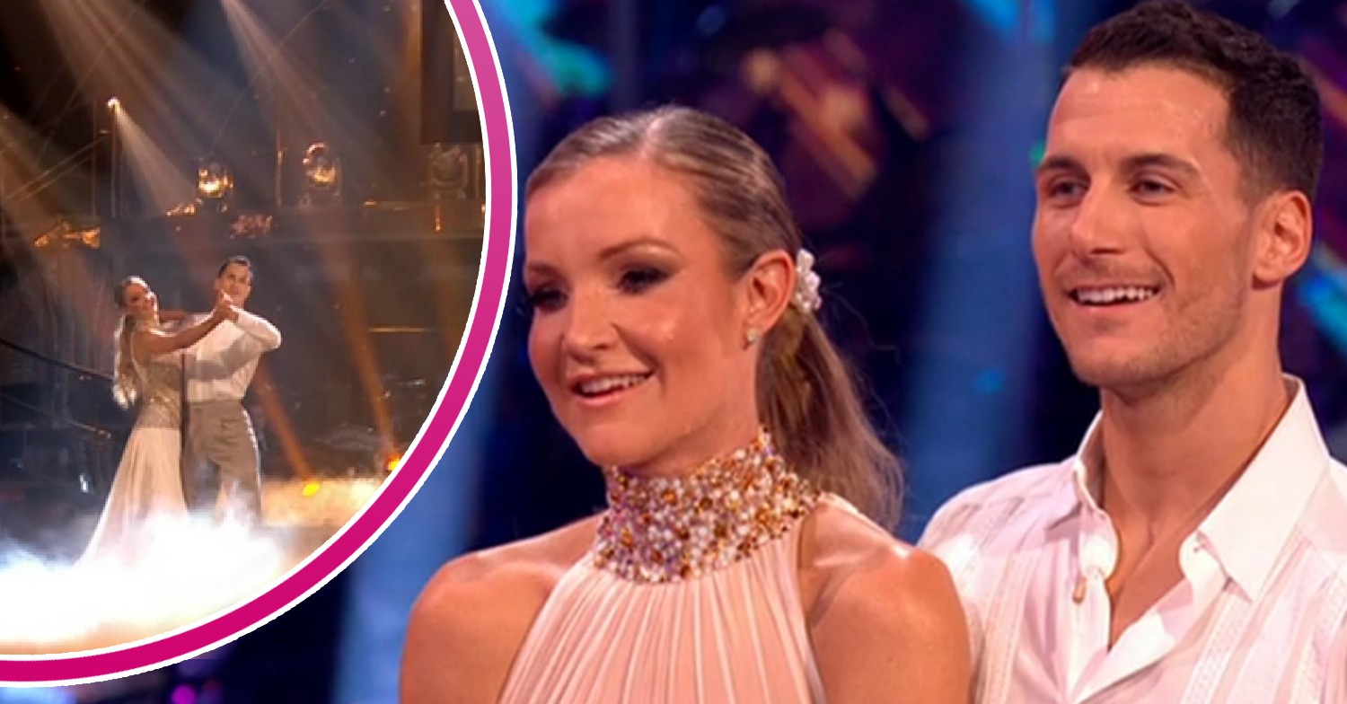 Helen Skelton and Gorka Marquez danced and smiling on Strictly tonight