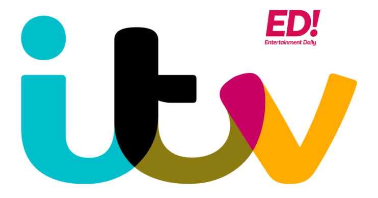 ITV logo with ED's pink logo in the corner