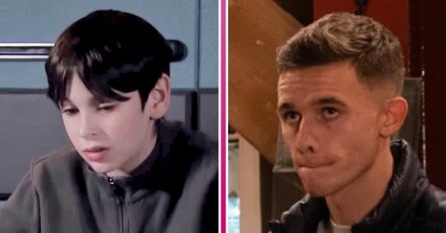 Is Emmerdale on tonight? Kyle and Jacob split pic