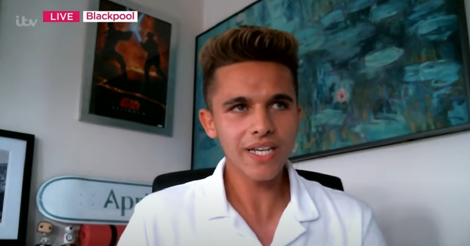 Emmerdale star Joe-Warren Plant speaking on Lorraine