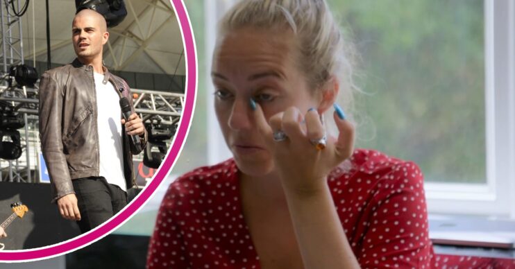 Kelsey Parker frustrated by Max George's message