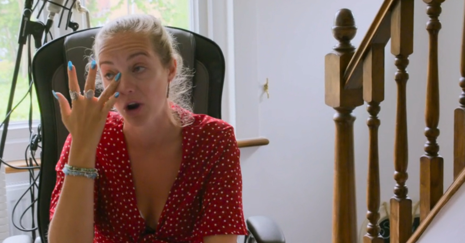 Kelsey Parker crying on Life After Tom