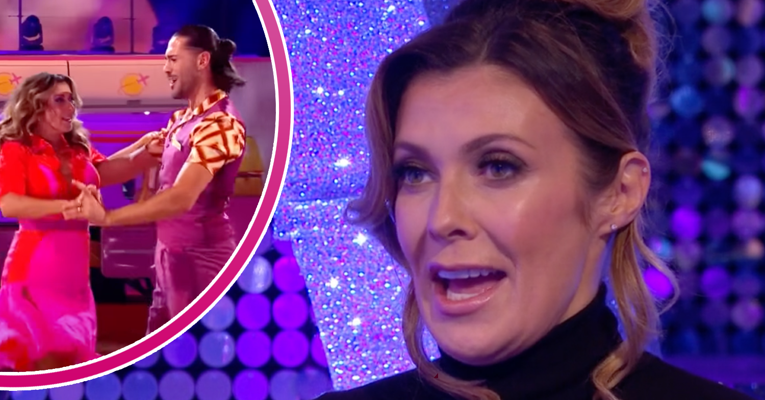 Kym Marsh and Graziano on Strictly