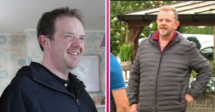 Liam Fox as Dan Spencer in 2012, and in 2022