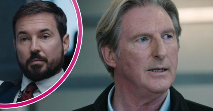 Martin Compston and Adrian Dunbar in Line of Duty