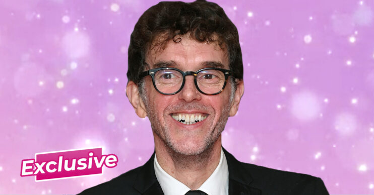 Mark Charnock on the red carpet