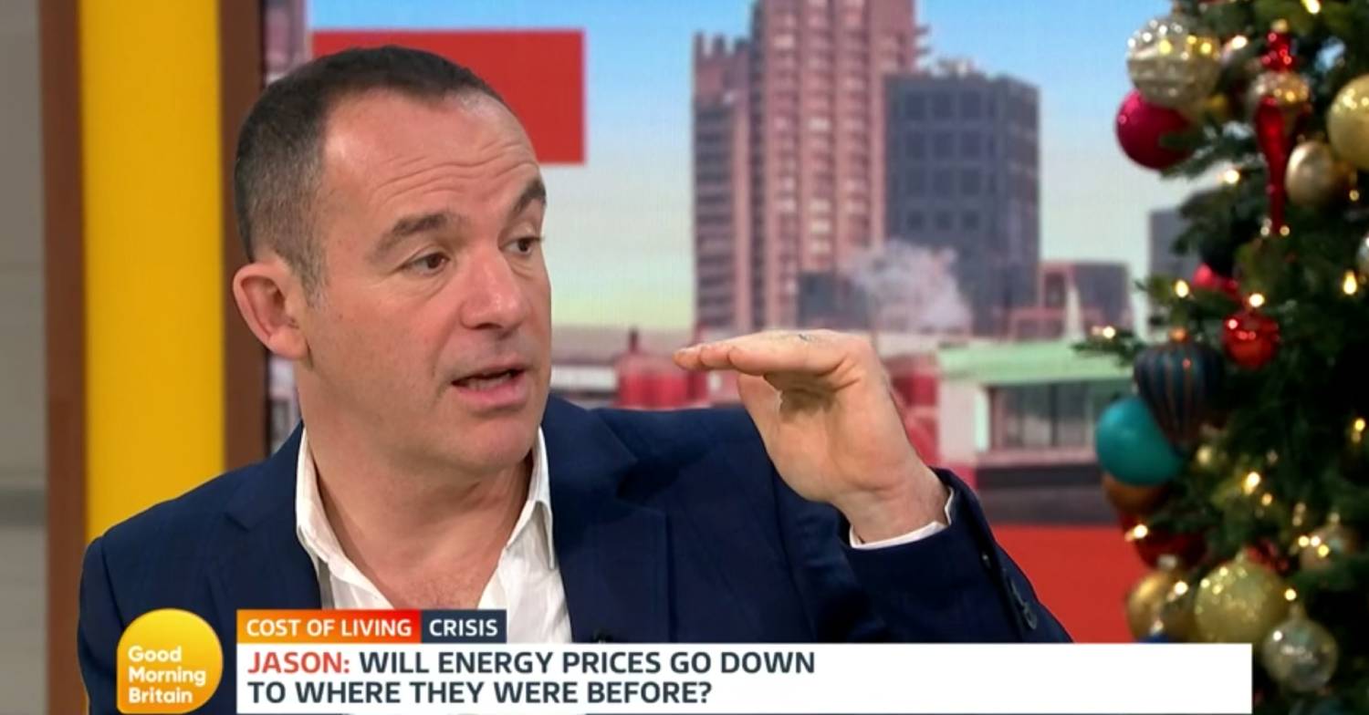 Martin Lewis speaks on GMB today