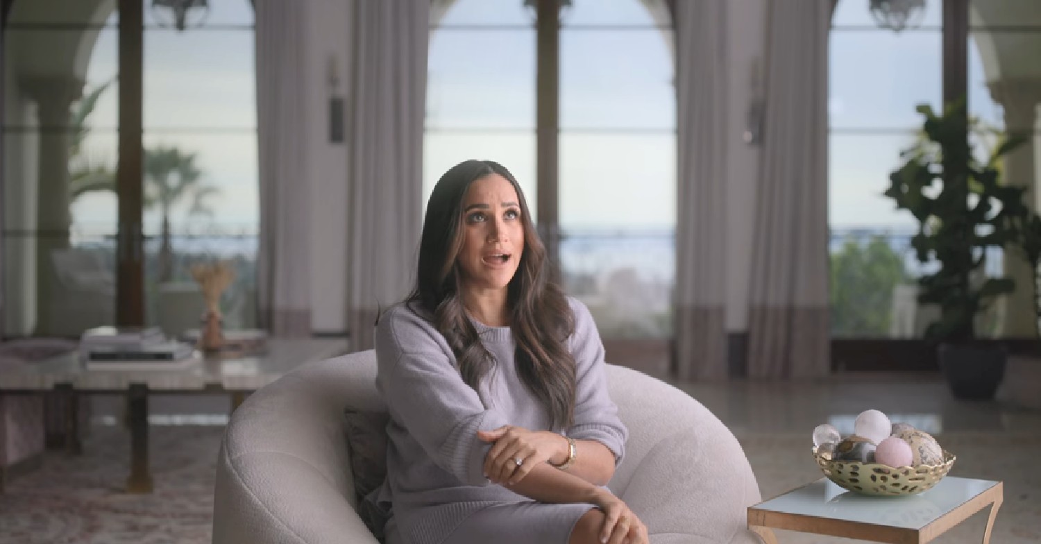 Meghan Markle speaking in Netflix show 