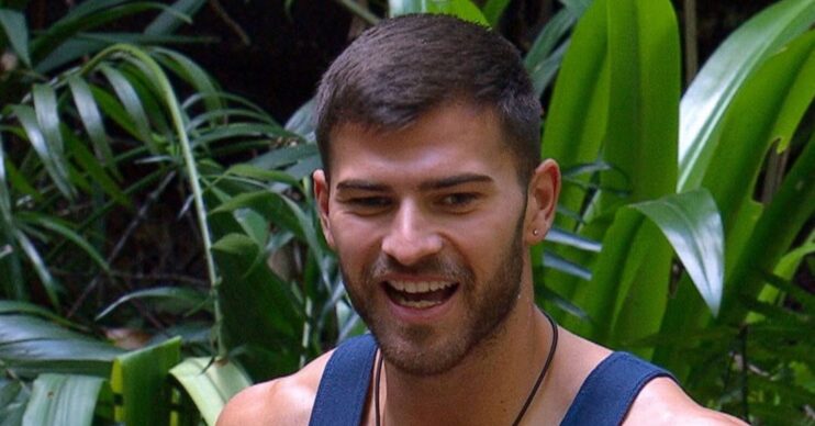 Owen Warner smiling on I'm A Celebrity