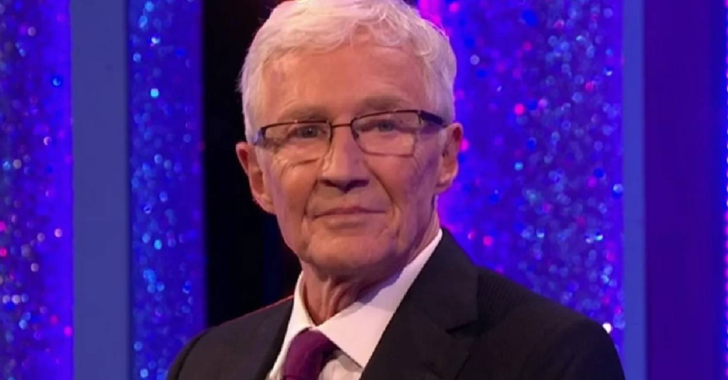 For the Love of Dogs host Paul O'Grady looks stern