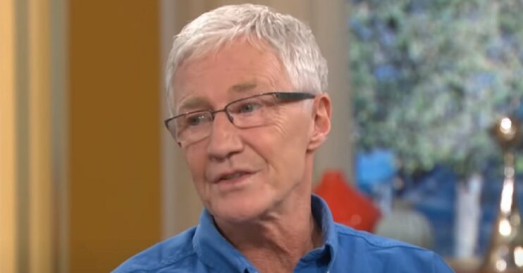 Paul O'Grady talking on This Morning