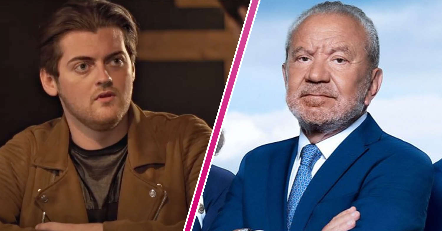 Reece Donnelly and The Apprentice star Alan Sugar
