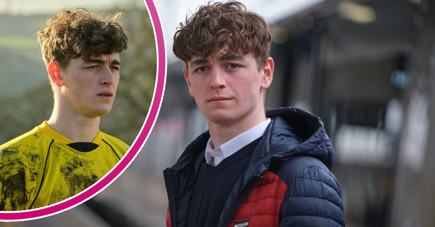 Rhys Connah smiling in Happy Valley