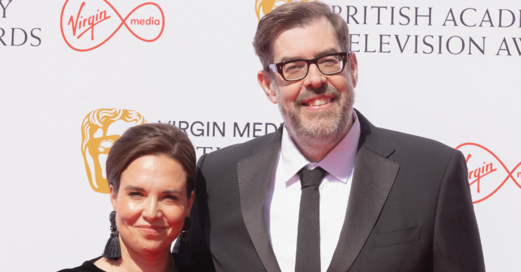 Richard Osman and his new wife