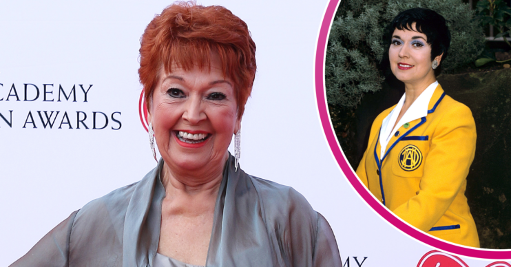 Ruth Madoc smiling and on Hi-De-Hi