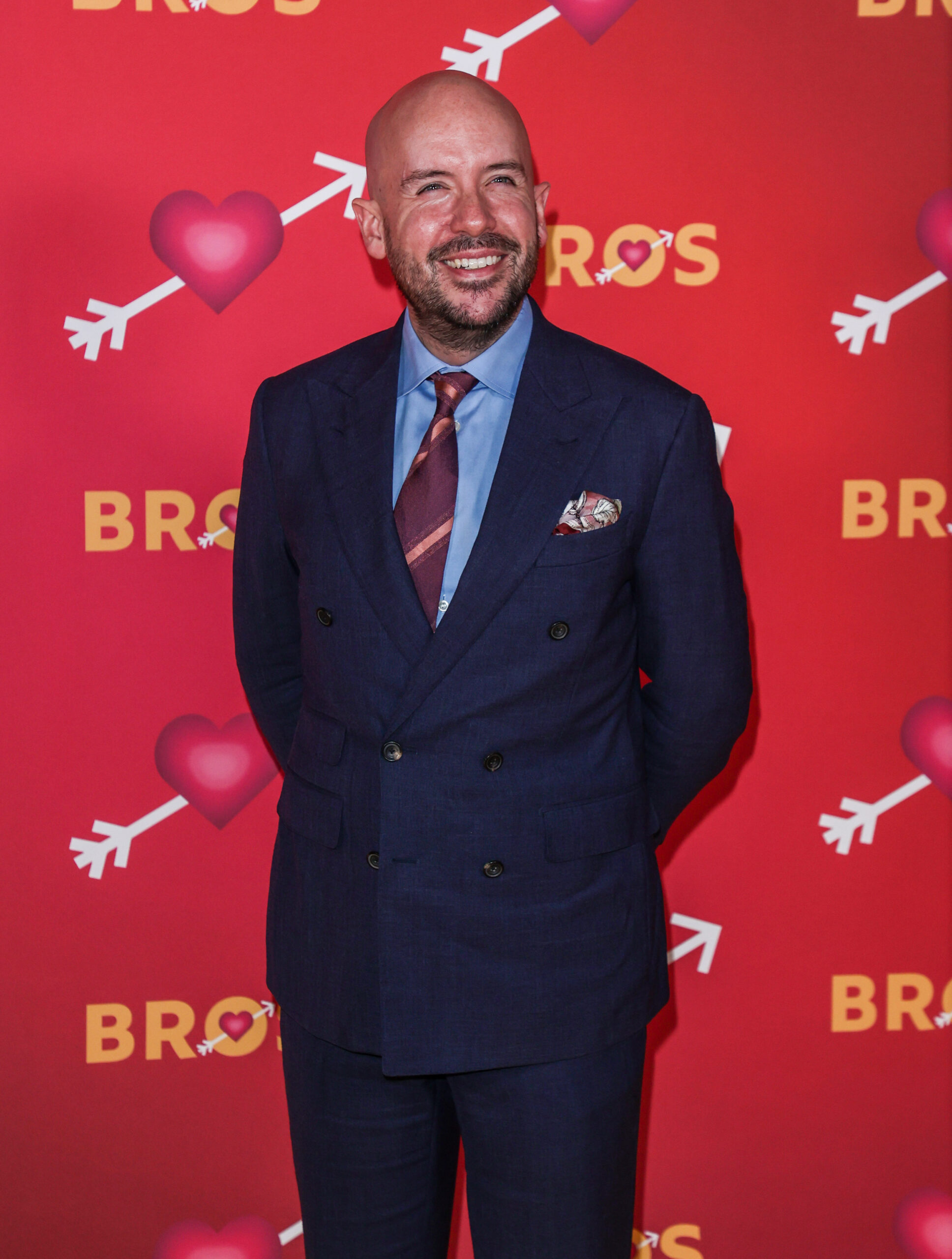 Tom Allen poses at a photo call