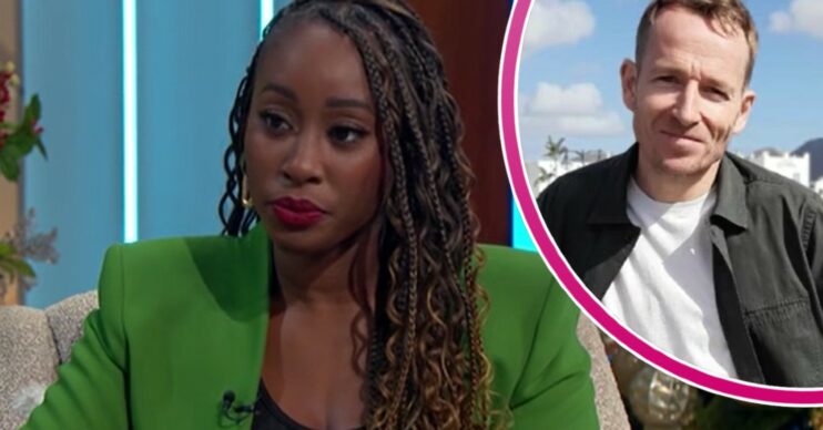 Scarlette Douglas appearing on Lorraine today
