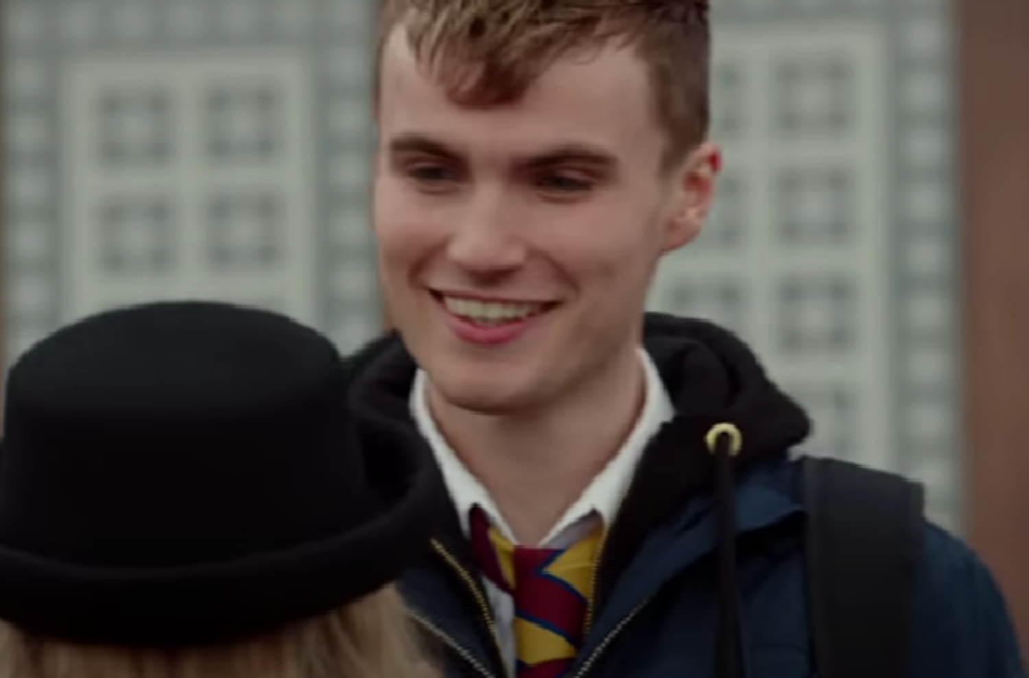 Scott smiling in Waterloo Road 