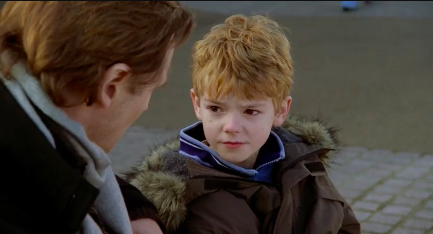 Love Actually  character Sam talking to his dad