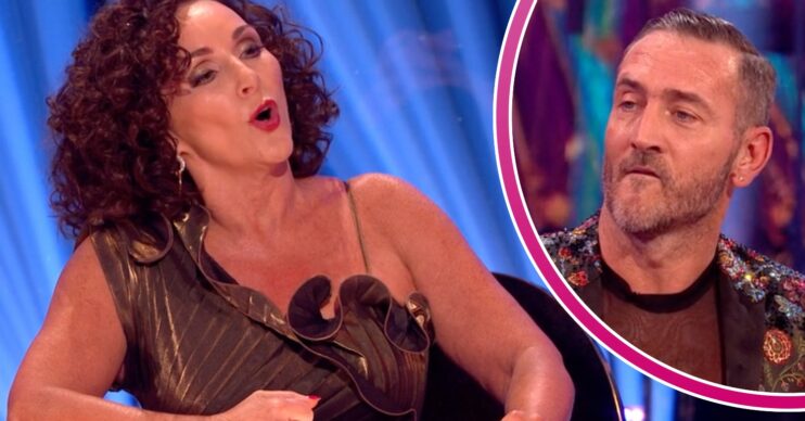 Shirley Ballas gives Strictly feedback to Will Mellor