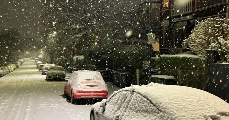 The UK weather in London last weekend