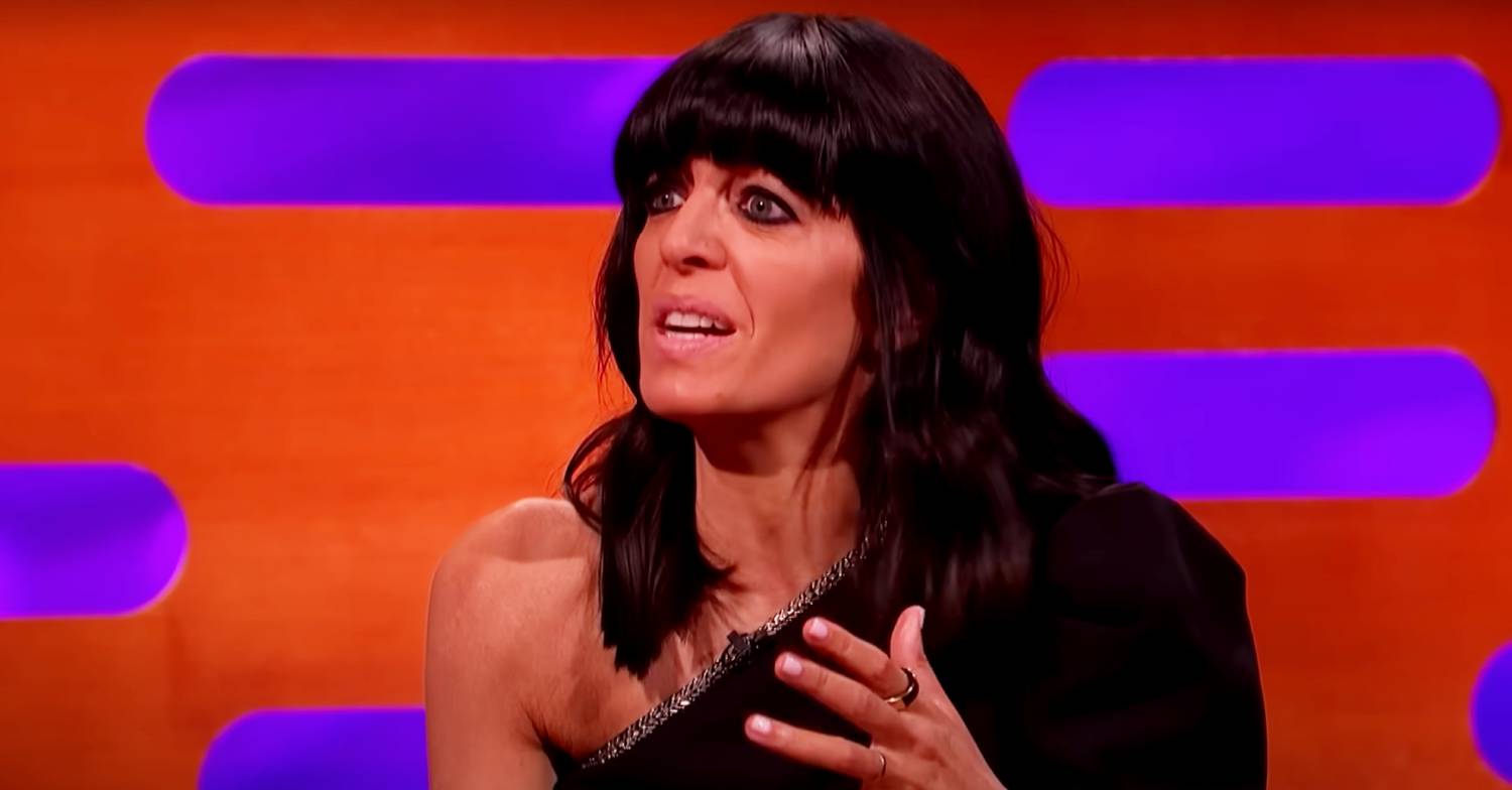 Strictly star Claudia Winkleman looks perplexed