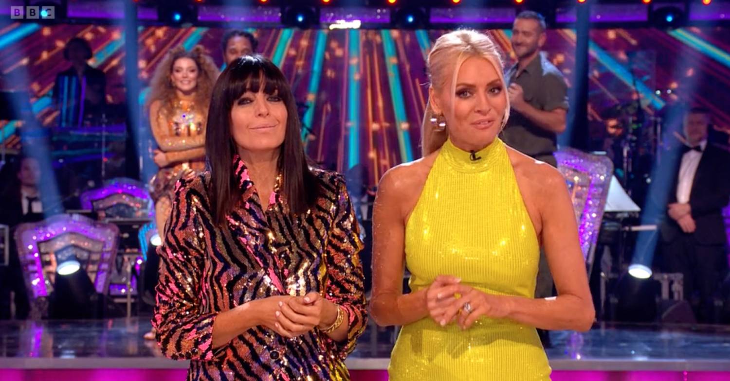 Strictly hosts Claudia Winkleman and Tess Daly sign off