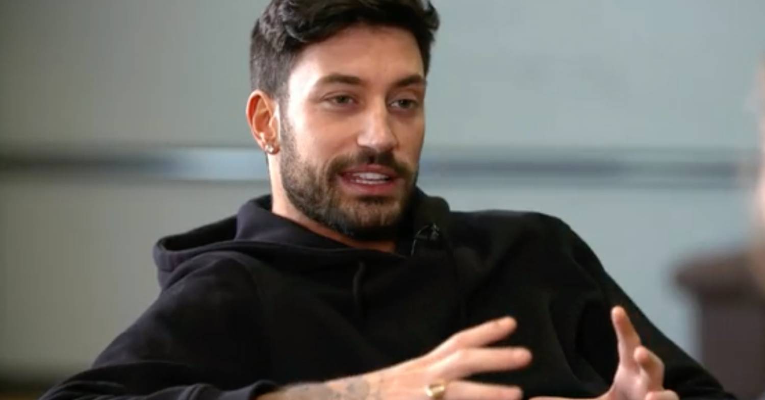 Strictly star Giovanni Pernice makes his point