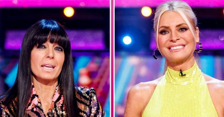 Strictly Come Dancing Claudia and Tess smile comp image