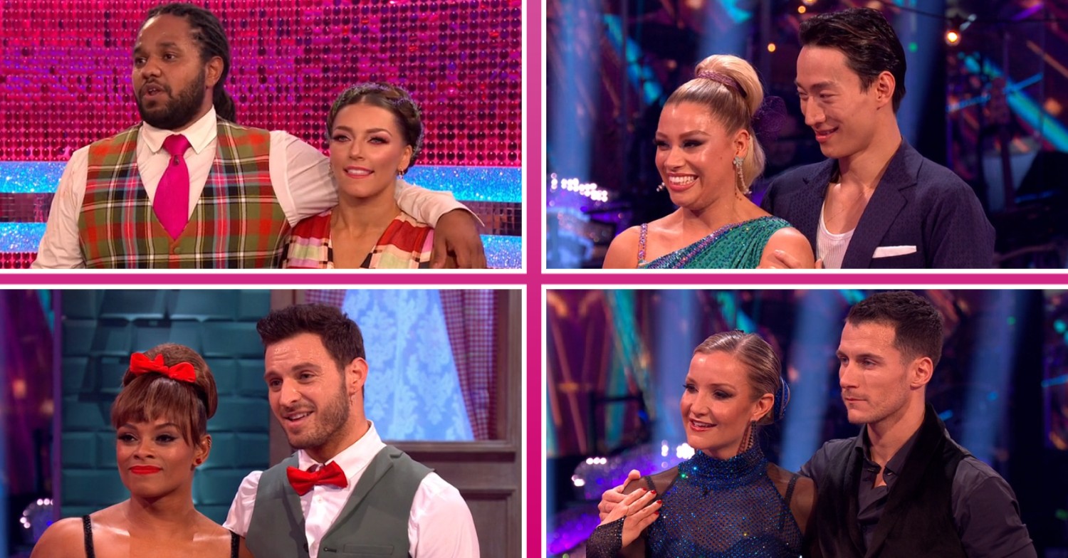 The Strictly final stars in an ED composite image