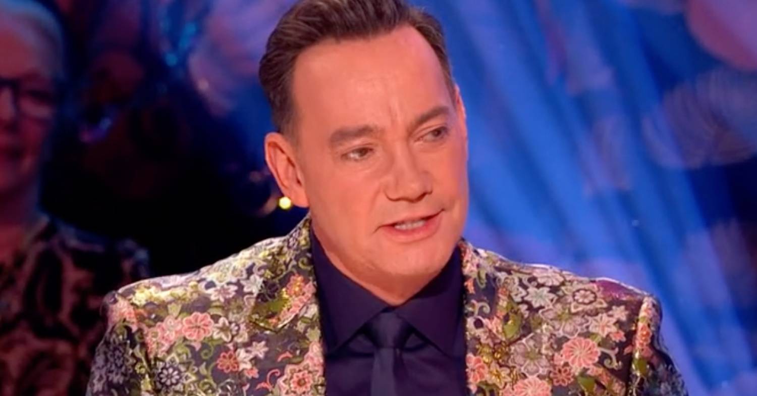Judge Craig Revel Horwood makes his point Strictly
