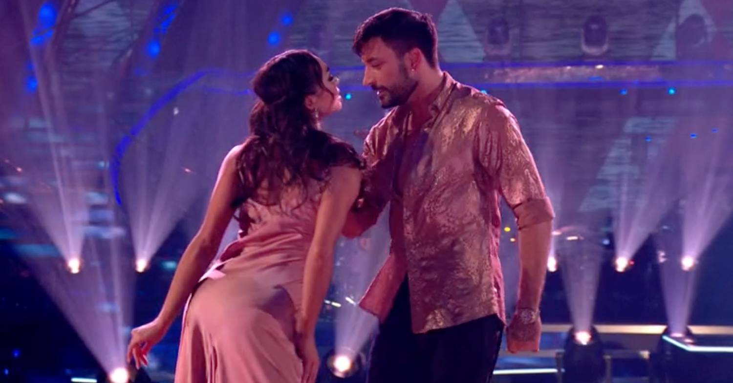 Giovanni Pernice and Katya Jones dancing on Strictly