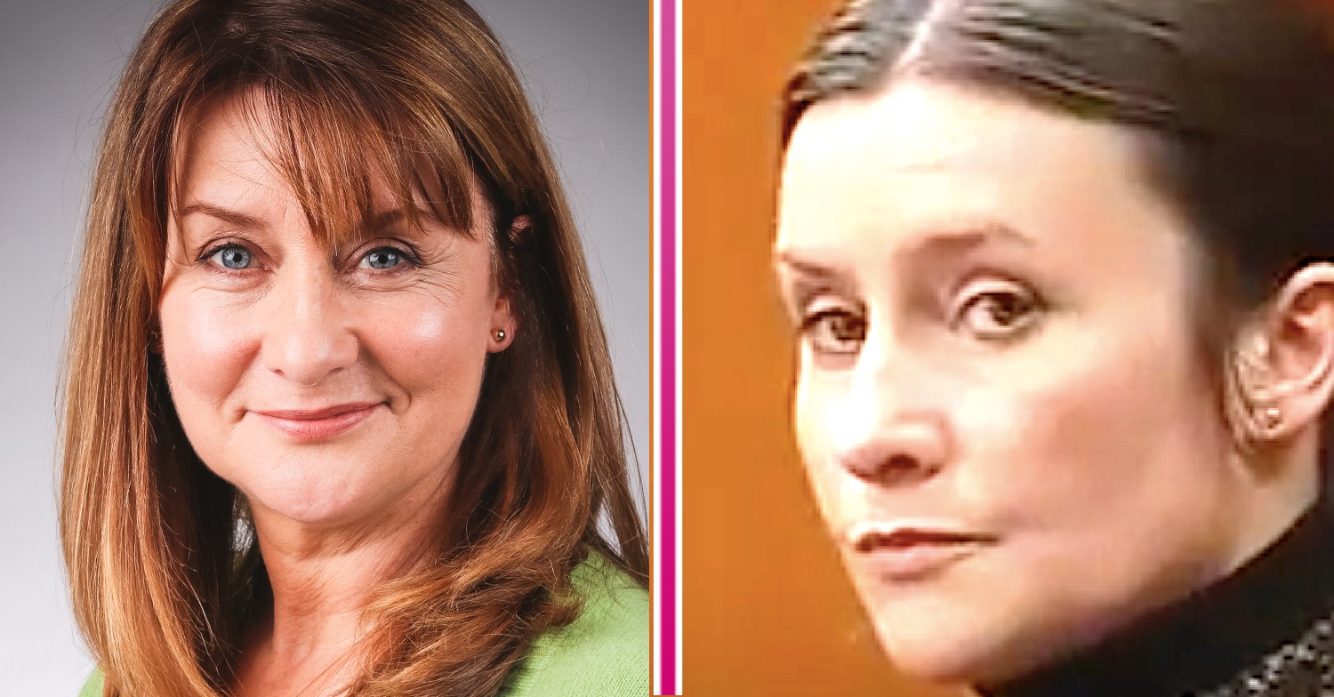 Susan Cookson as Wendy Posner and as DI Judy Dove in Emmerdale