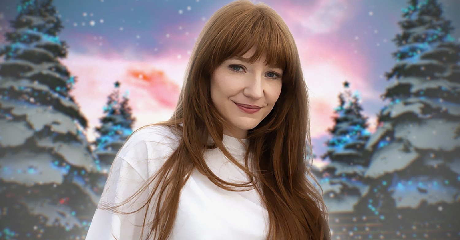Nicola Roberts in the Strictly Christmas special 2022 promo pic
