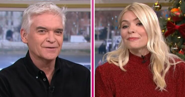 Holly Willoughby and Phillip Schofield on This Morning today