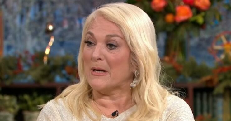 Vanessa Feltz speaking on This Morning today