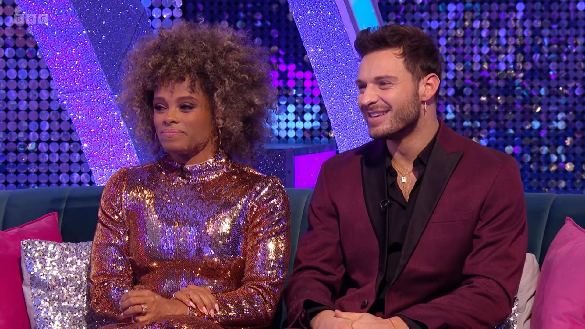 Fleur East and Vito Coppola on Strictly Come Dancing It Takes Two
