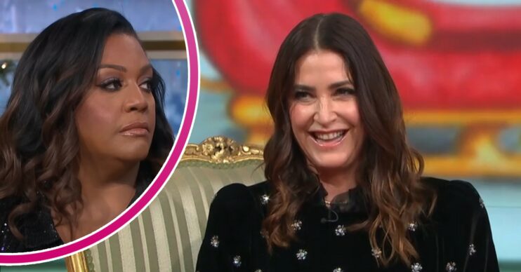 Alison Hammond and Lisa Snowdon on This Morning today