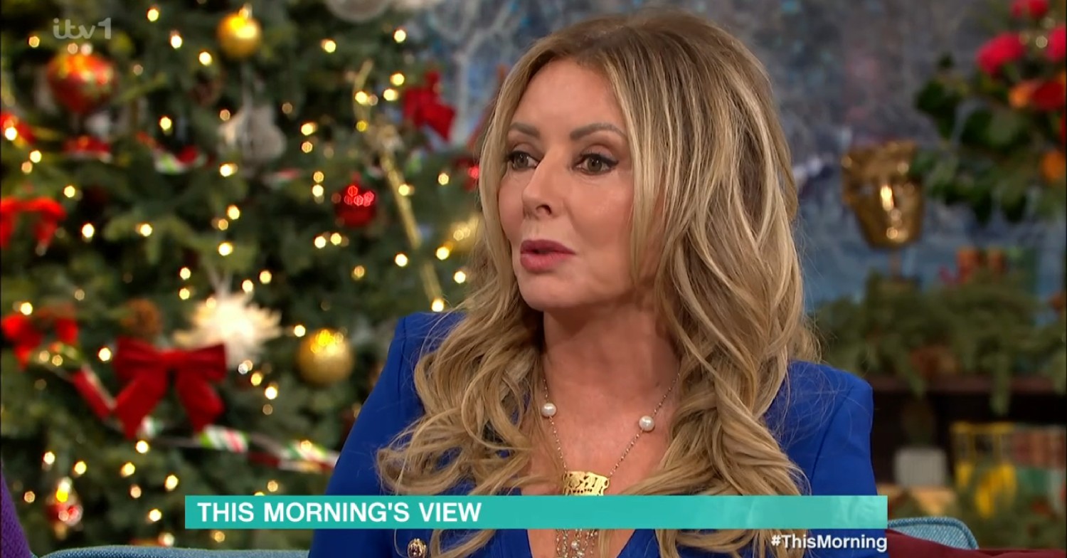 Carol Vorderman on This Morning today 
