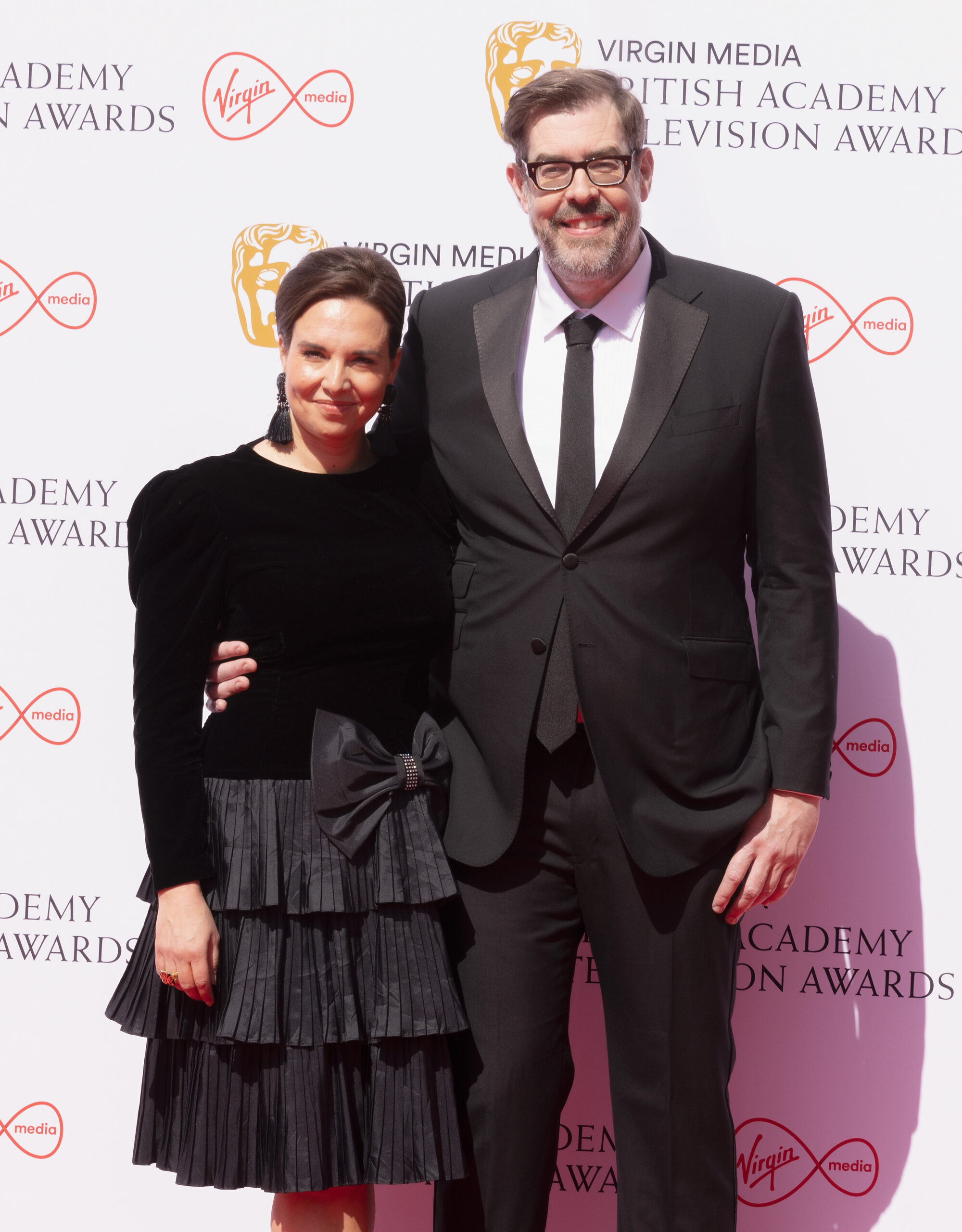 Richard Osman and his new wife