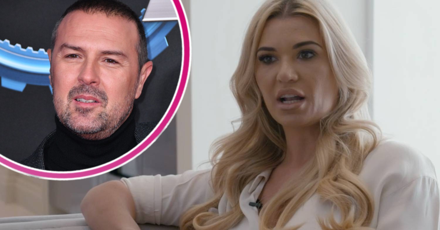 Paddy smiling and Christine McGuinness during BBC doc