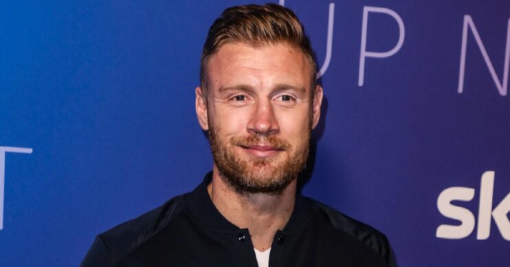 Top Gear star Freddie Flintoff smiling
